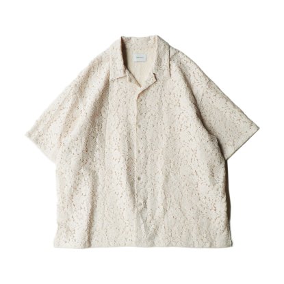 superNova / Aloha shirt - Flower lace (Milk) 御予約商品
