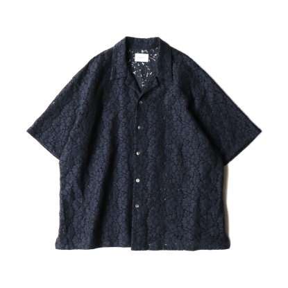 superNova / Aloha shirt - Flower lace (Navy) - compass 新潟 | CMEinc. online  store