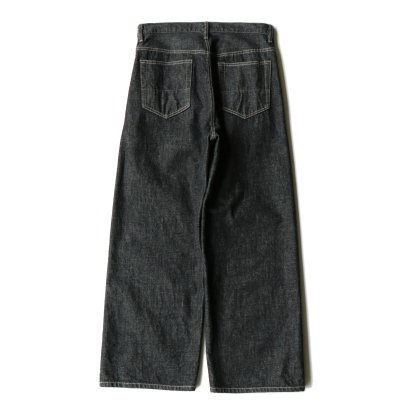 superNova / Selvedge wide jeans - One wash (Black) - compass 新潟 | CMEinc.  online store