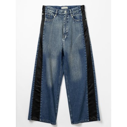 <img class='new_mark_img1' src='https://img.shop-pro.jp/img/new/icons13.gif' style='border:none;display:inline;margin:0px;padding:0px;width:auto;' />WIZZARD / USED WIDE DENIM PANTS 