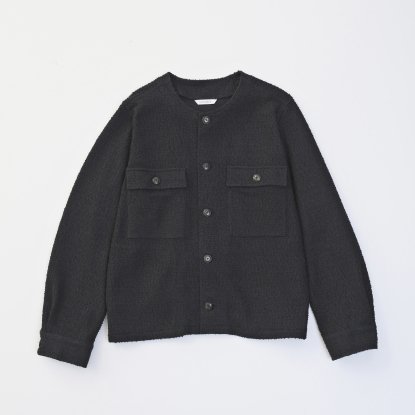 VICTIM / NO COLLAR JACKET (BLACK) 先行ご予約商品 - compass 新潟 | CMEinc. online  store