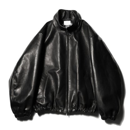 superNova / Leather track jacket - Horse hide / Bandana lining (BlackBlack)ͽ