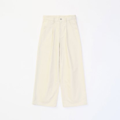 VICTIM / CANVAS BUGGY PANTS (OFF WHITE)