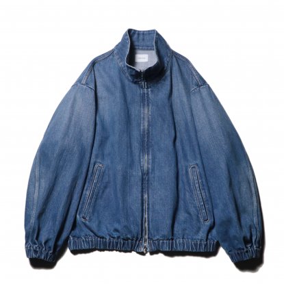 superNova / Denim track jacket - Old vintage wash (Mid Indigo)