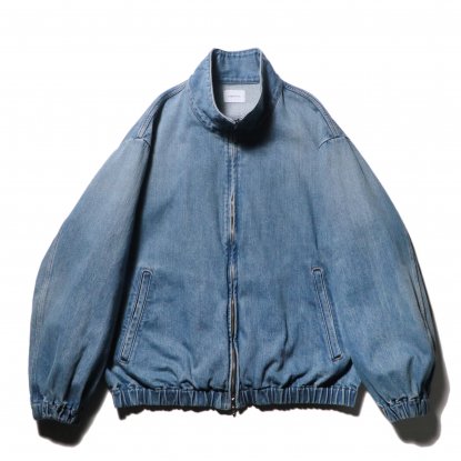 superNova / Denim track jacket - Old vintage wash (Light Indigo)