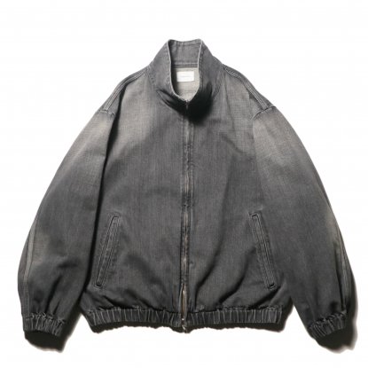 superNova / Denim track jacket - Old vintage wash (Mid black)