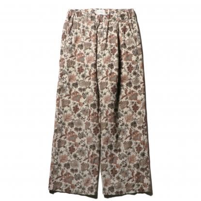 superNova / Relax easy pants - Flower print - compass 新潟