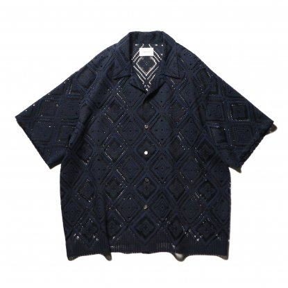 superNova / Aloha shirt - Diamond raschel lace