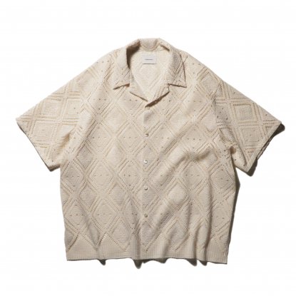 superNova / Aloha shirt - Diamond raschel lace