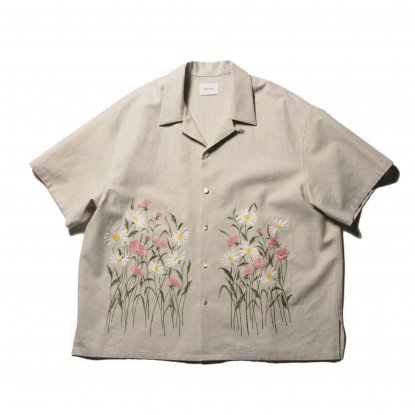 superNova / Aloha shirt - Flower garden embroidery - compass 新潟 | CMEinc.  online store