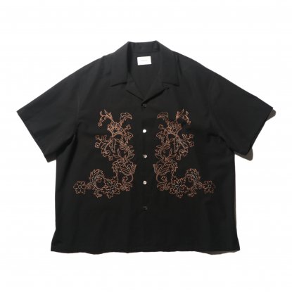 superNova / Aloha shirt - Flower chain embroidery