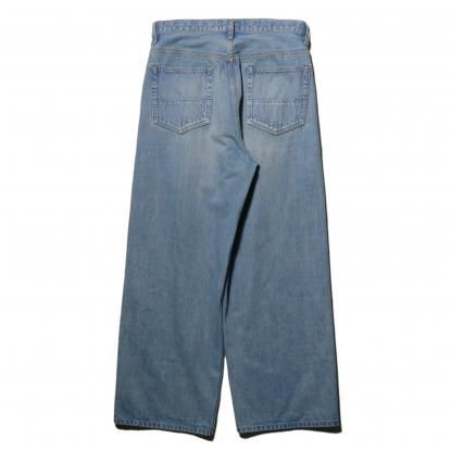 (完売品) Supernova. Selvedge wide jeans superNova / Selvedge wide jeans - Old vintage wash - compass