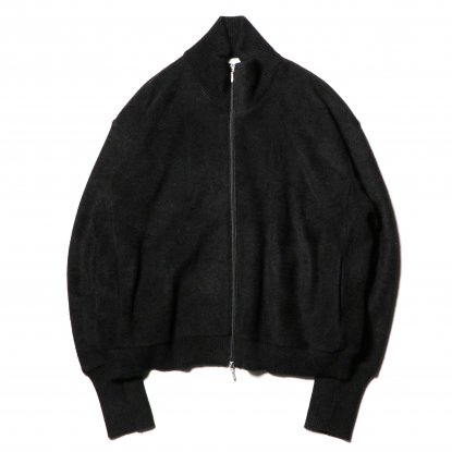 superNova / Drivers knit jacket - Mole yarn / Black