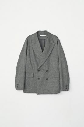 VICTIM / LINEN BIG JACKET (GRAY)