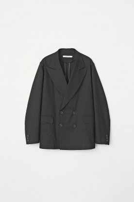 VICTIM / LINEN BIG JACKET (BLACK)