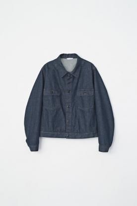 VICTIM / SHORT DENIM JACKET (BLUE)