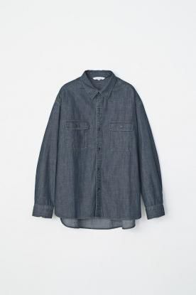 plage SP WHT DENIM BIG シャツ zz-M0831FBC405_3-1.jpg?1678331188
