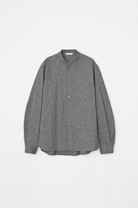 VICTIM / LINEN BIG SHIRT (GRAY)