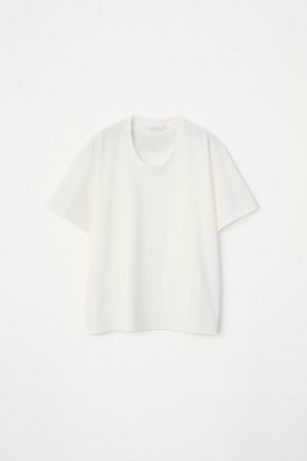 VICTIM / HEAVY COTTON U-NECK TEE (WHITE)