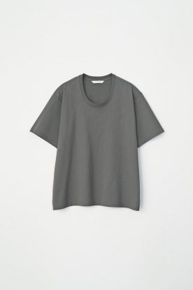 VICTIM / HEAVY COTTON U-NECK TEE (GRAY)