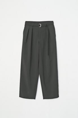 VICTIM / 2 TUCK SLACKS (DEEP BLACK) - compass 新潟 | CMEinc