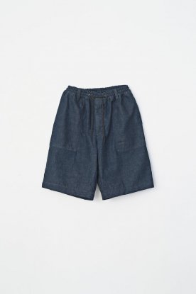 VICTIM / DENIM EASY SHORTS (BLUE)