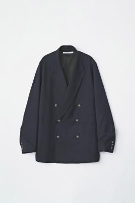 VICTIM / DOUBLE BRESTED JACKET (NAVY)