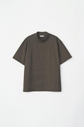 VICTIM / MOCK NECK TEE (BROWN)