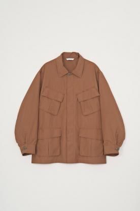 VICTIM / FATIGUE SHIRT JACKET (BROWN)