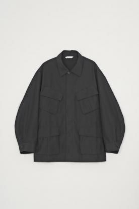 VICTIM / FATIGUE SHIRT JACKET (BLACK)