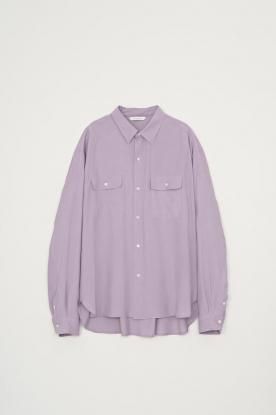 VICTIM / RAYON SILK SHIRT (LAVENDER)