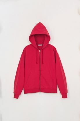 VICTIM / SHORT ZIP PARKA (RED)