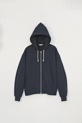 VICTIM / SHORT ZIP PARKA (NAVY)