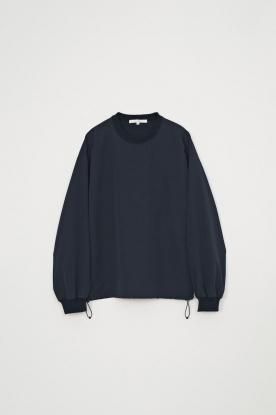 VICTIM / L/S NYLON TEE (NAVY)