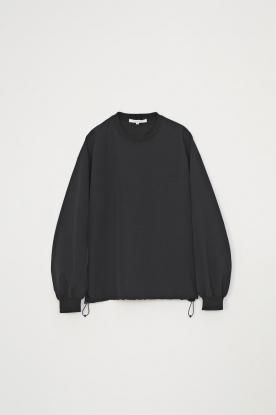 VICTIM / L/S NYLON TEE (BLACK)