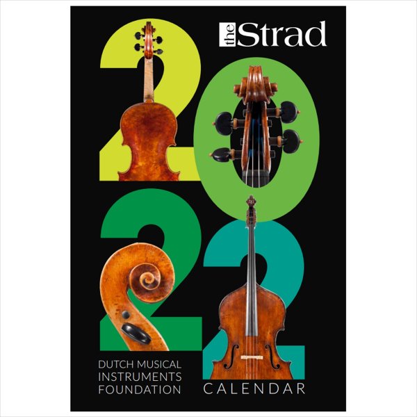 【大幅値下げ】 ストラッドカレンダー　2022 Strad Calender　オランダ楽器財団 所蔵品　※2023ではありません -  ”クワトロ弦楽器” 楽器販売・買取・修理・通販・レンタル