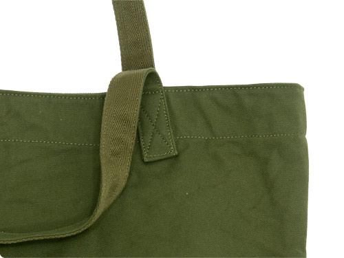 MHL. HEAVY CANVAS TOTE BAG 180OLIVE 5966271501