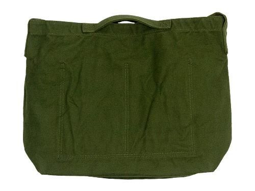 MHL. HEAVY CANVAS SHOULDER BAG 180OLIVE 5956270501