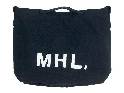 MHL. HEAVY CANVAS SHOULDER BAG 121DARK NAVY 5956270501