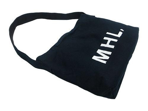 MHL. HEAVY CANVAS SHOULDER BAG 121DARK NAVY 5956270501