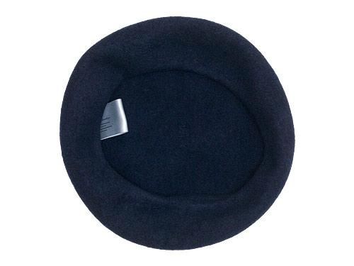StitchandSew wool beret NAVY