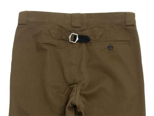 MARGARET HOWELL RAISED DRILL PANTS 180KHAKI ̥󥺡