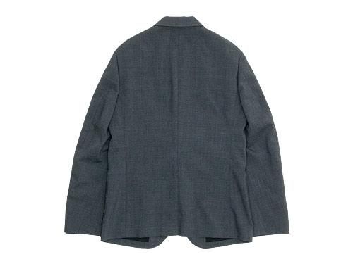 MARGARET HOWELL LIGHT WOOL HOPSACK JACKET 022GRAY ̥󥺡