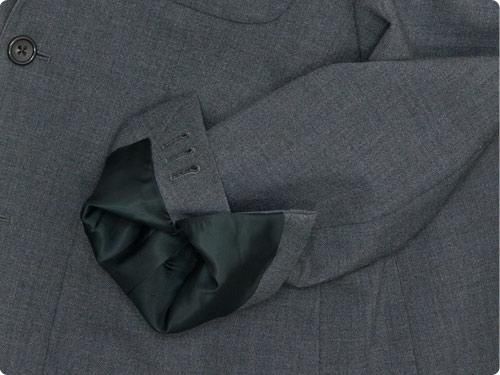 MARGARET HOWELL LIGHT WOOL HOPSACK JACKET 022GRAY ̥󥺡