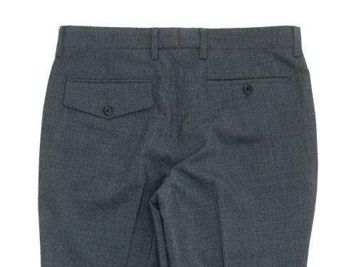 MARGARET HOWELL LIGHT WOOL HOPSACK TROUSERS 022GRAY ̥󥺡