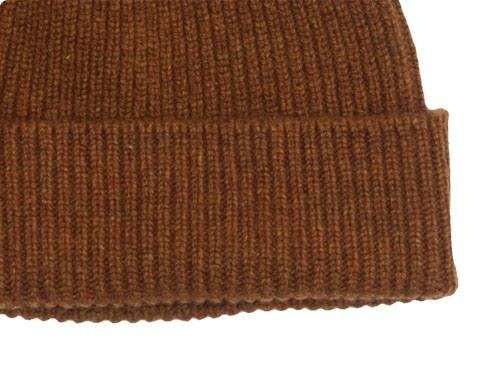 MARGARET HOWELL MERINO CASHMERE KNIT CAP 051BROWN ̥󥺡