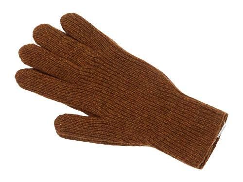 MARGARET HOWELL MERINO CASHMERE GLOVE 051BROWN 〔メンズ〕