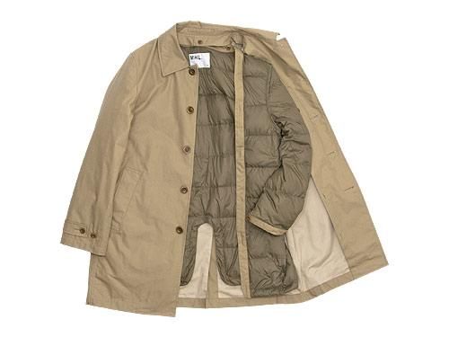 ジャケット・アウター MHL. FINE TOUGH POPLIN COAT 040BEIGE MHL. FINE TOUGH POPLIN COAT 040BEIGE〔メンズ〕 MHL.通販