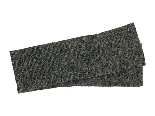 MHL. BRITISH WOOL MUFFLER 180KHAKI