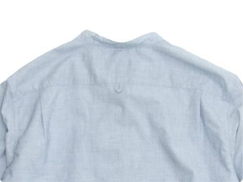 MARGARET HOWELL SUPERFINE END ON END NO CALLOR SHIRTS 110BLUE̥ǥ